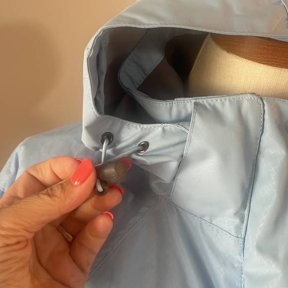 The North Face women’s Gore Tex jacket SUMMIT SERIES performance shell blue L/XL - Picture 11 of 17